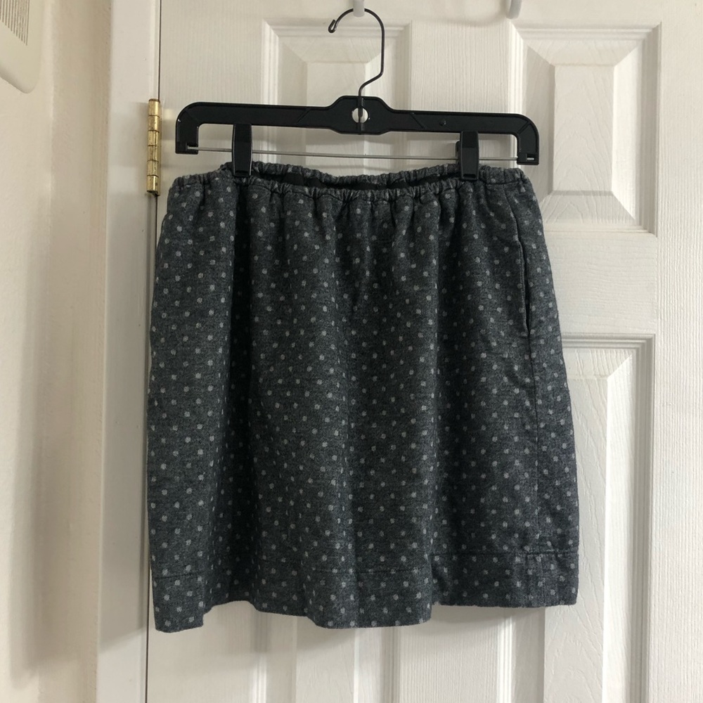Polka Dot Skirt with Pockets